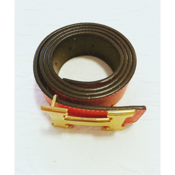 Stunning Leather reversible belt - Picture 3 of 4